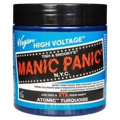 Manic Panic 8oz High Voltage Classic Cream Formula Colour Hair Dye (Atomic Turquoise)