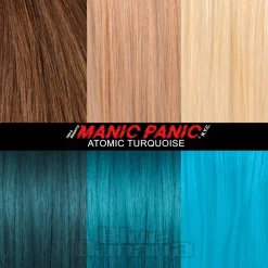 Manic Panic 8oz High Voltage Classic Cream Formula Colour Hair Dye (Atomic Turquoise)