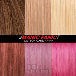 Manic Panic 8oz High Voltage Classic Cream Formula Colour Hair Dye (Cotton Candy Pink)