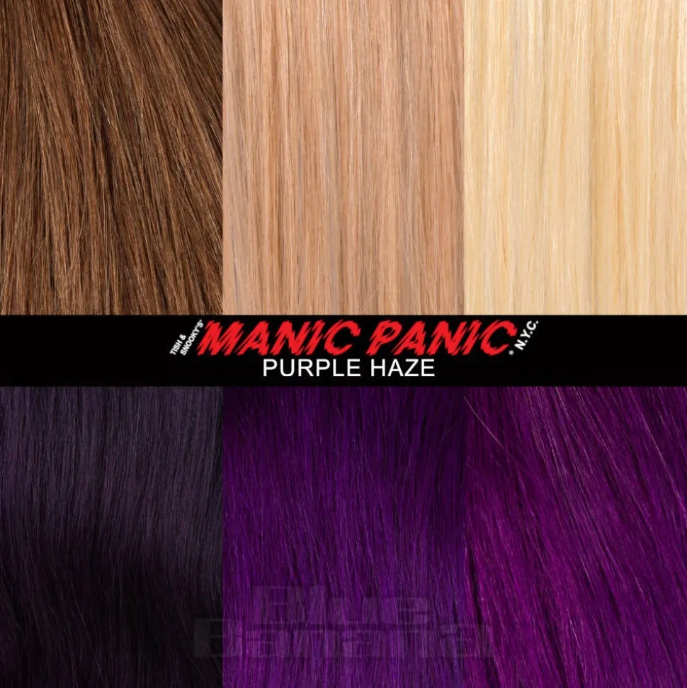 Manic Panic 8oz High Voltage Classic Cream Formula Colour Hair Dye (Purple Haze)