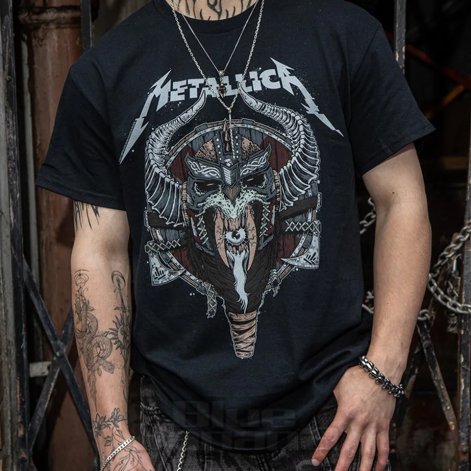 Metallica Viking T-Shirt (Black)
