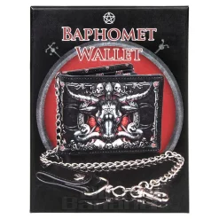 Nemesis Now Baphomet Wallet With Chain