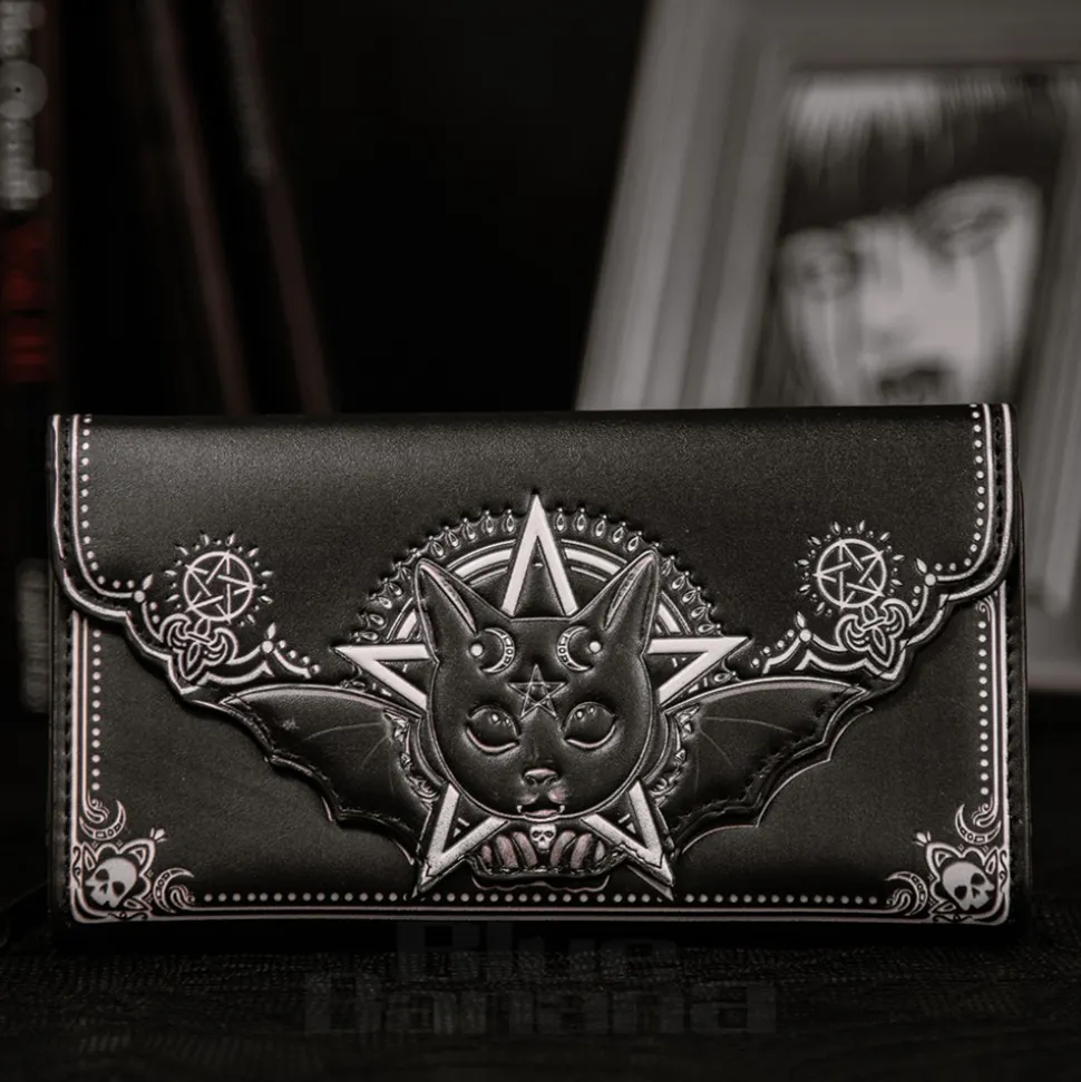 Nemesis Now Cult Cuties Malpuss Embossed Purse (18.5cm)