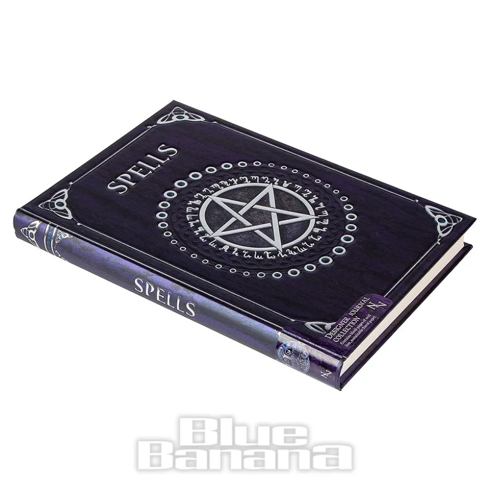 Nemesis Now Embossed A5 Spell Journal (Purple)