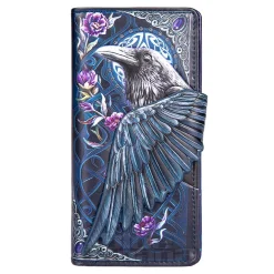 Nemesis Now Raven Flight Purse (Navy Blue)