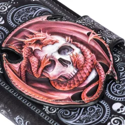Nemesis Now Skull & Dragon Embrace Embossed Purse