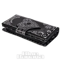 Nemesis Now Spirit Board Embossed Planchette Purse (Black/White)