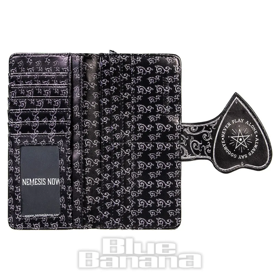 Nemesis Now Spirit Board Embossed Planchette Purse (Black/White)