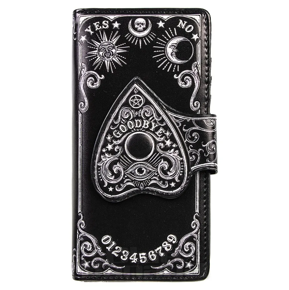 Nemesis Now Spirit Board Embossed Planchette Purse (Black/White)