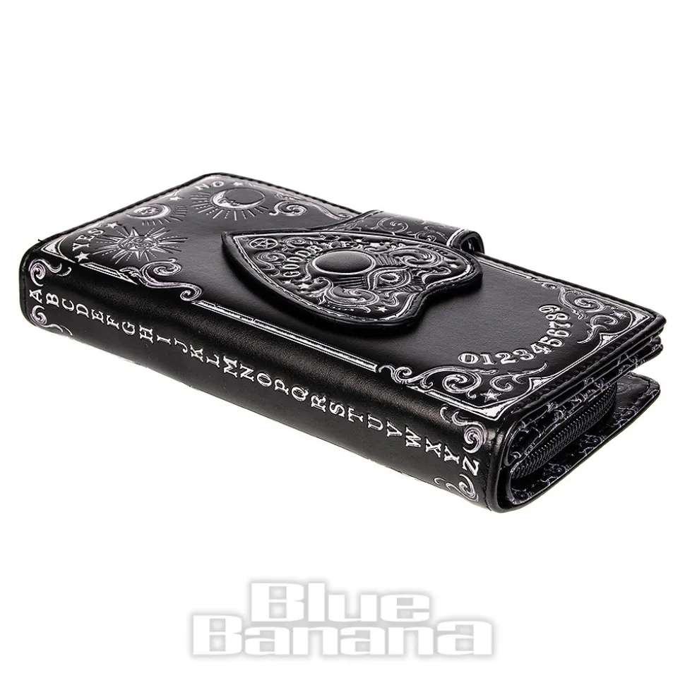 Nemesis Now Spirit Board Embossed Planchette Purse (Black/White)