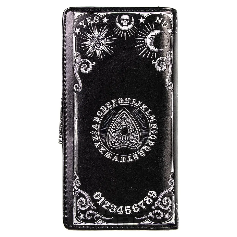 Nemesis Now Spirit Board Embossed Planchette Purse (Black/White)