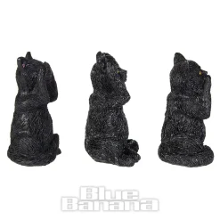 Nemesis Now 3 Wise Felines Figurines (8.5cm)
