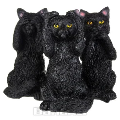 Nemesis Now 3 Wise Felines Figurines (8.5cm)