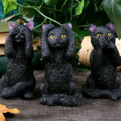 Nemesis Now 3 Wise Felines Figurines (8.5cm)