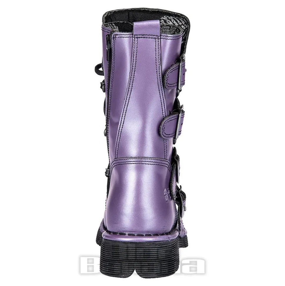 New Rock M.1473-S11 Boots (Purple)