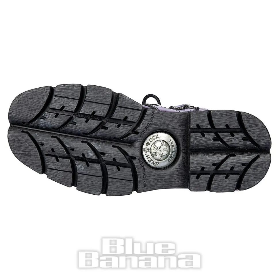 New Rock M.1473-S11 Boots (Purple)