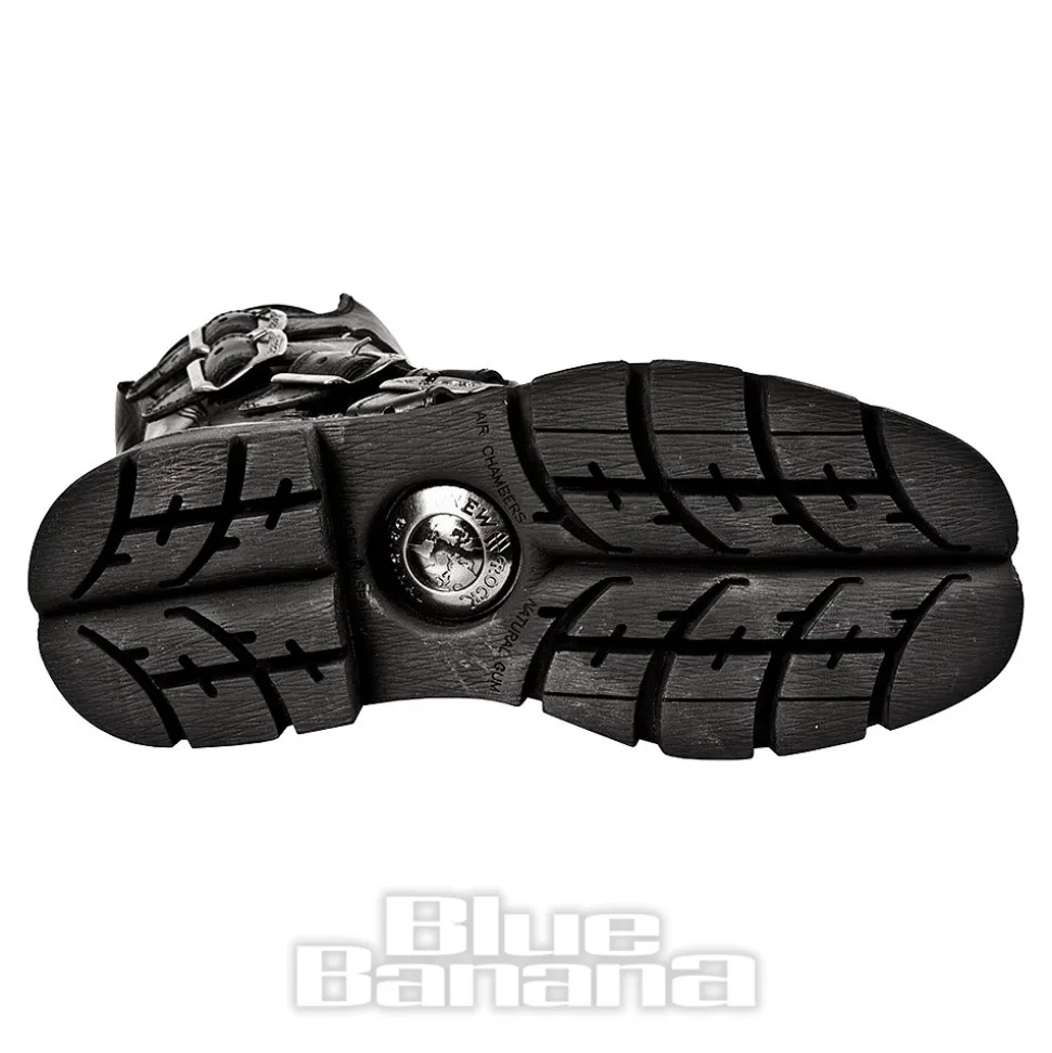 New Rock M.1473-S1 Comfort-Light Boots (Black)