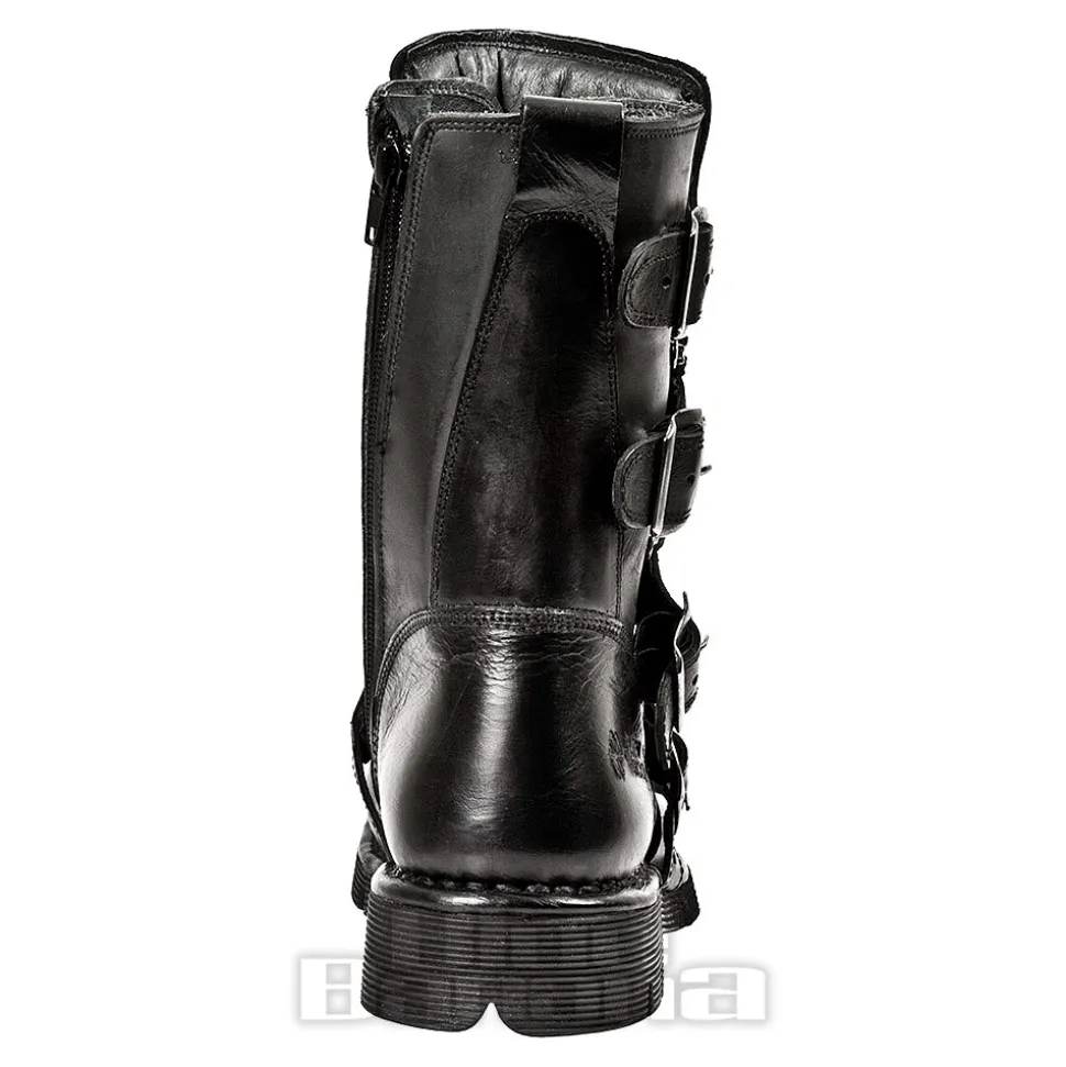 New Rock M.1473-S1 Comfort-Light Boots (Black)