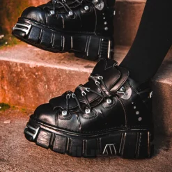 New Rock M.106-S1 Core Shoes (Black)