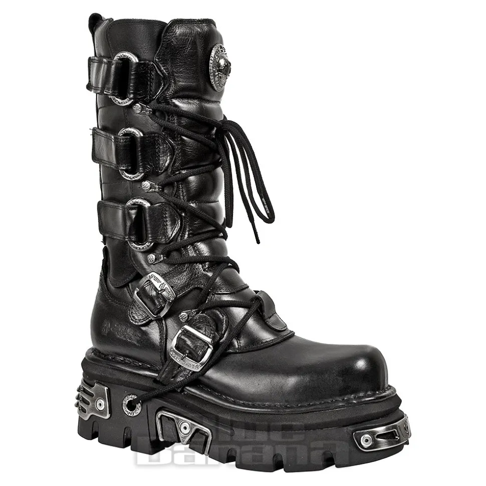 New Rock M.474-S1 Reactor Boots (Black)
