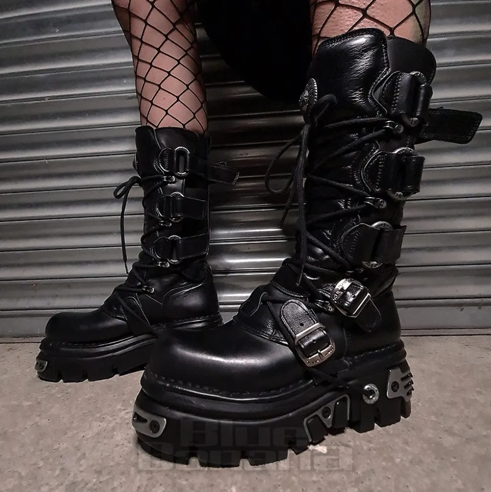 New Rock M.474-S1 Reactor Boots (Black)