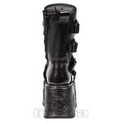 New Rock M.1473-S3 Space Platform Boots (Black)