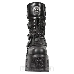 New Rock M.1473-S3 Space Platform Boots (Black)
