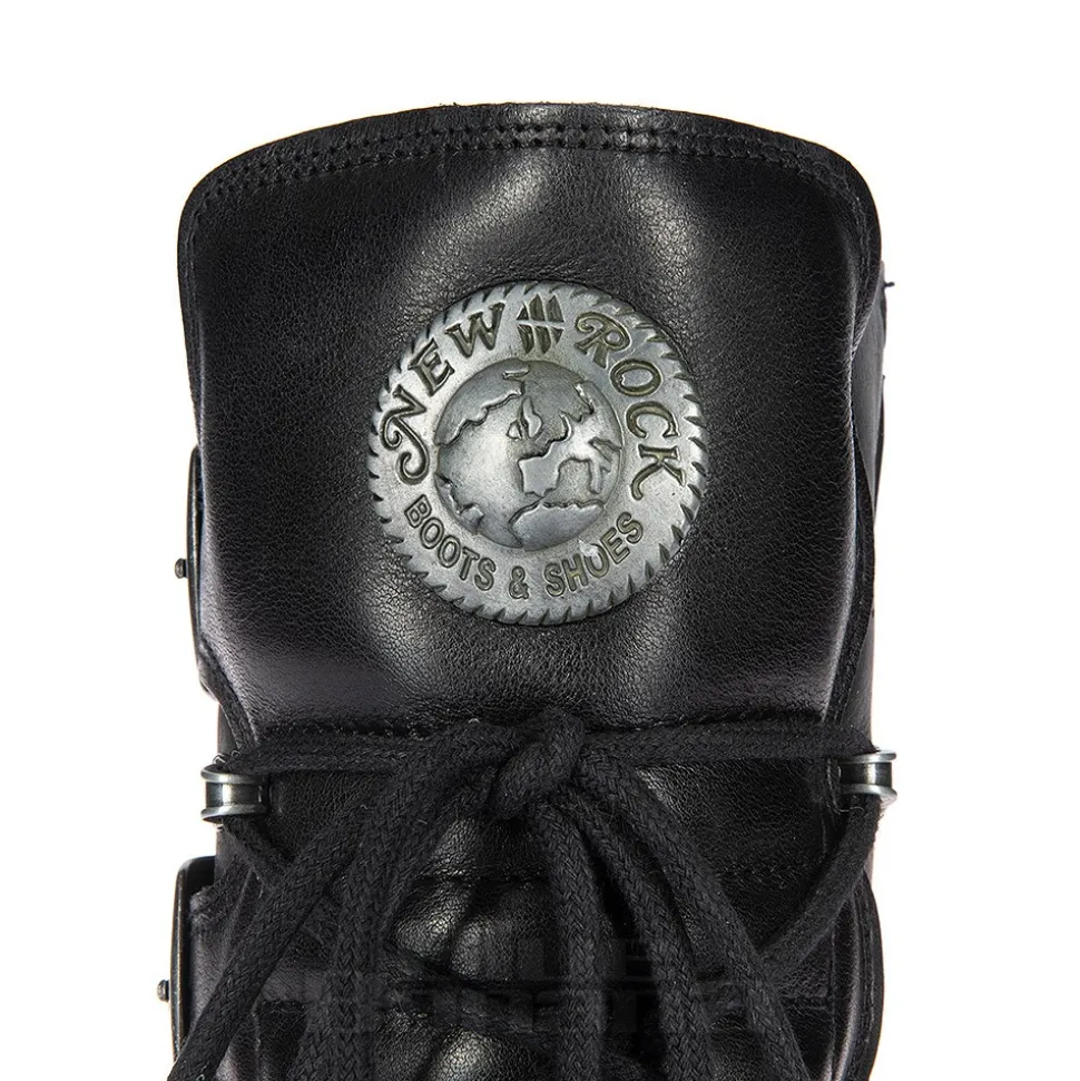 New Rock M.WALL1473-S11 Boots (Black)