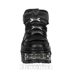 New Rock M-WALL106-V17 Vegan Shoes (Black)