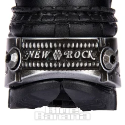 New Rock M-WALL106-V17 Vegan Shoes (Black)