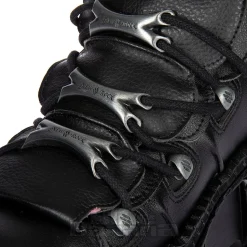 New Rock M-WALL106-V17 Vegan Shoes (Black)