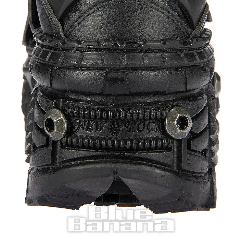 New Rock M.WALL285-V10 Vegan Shoes (Black)