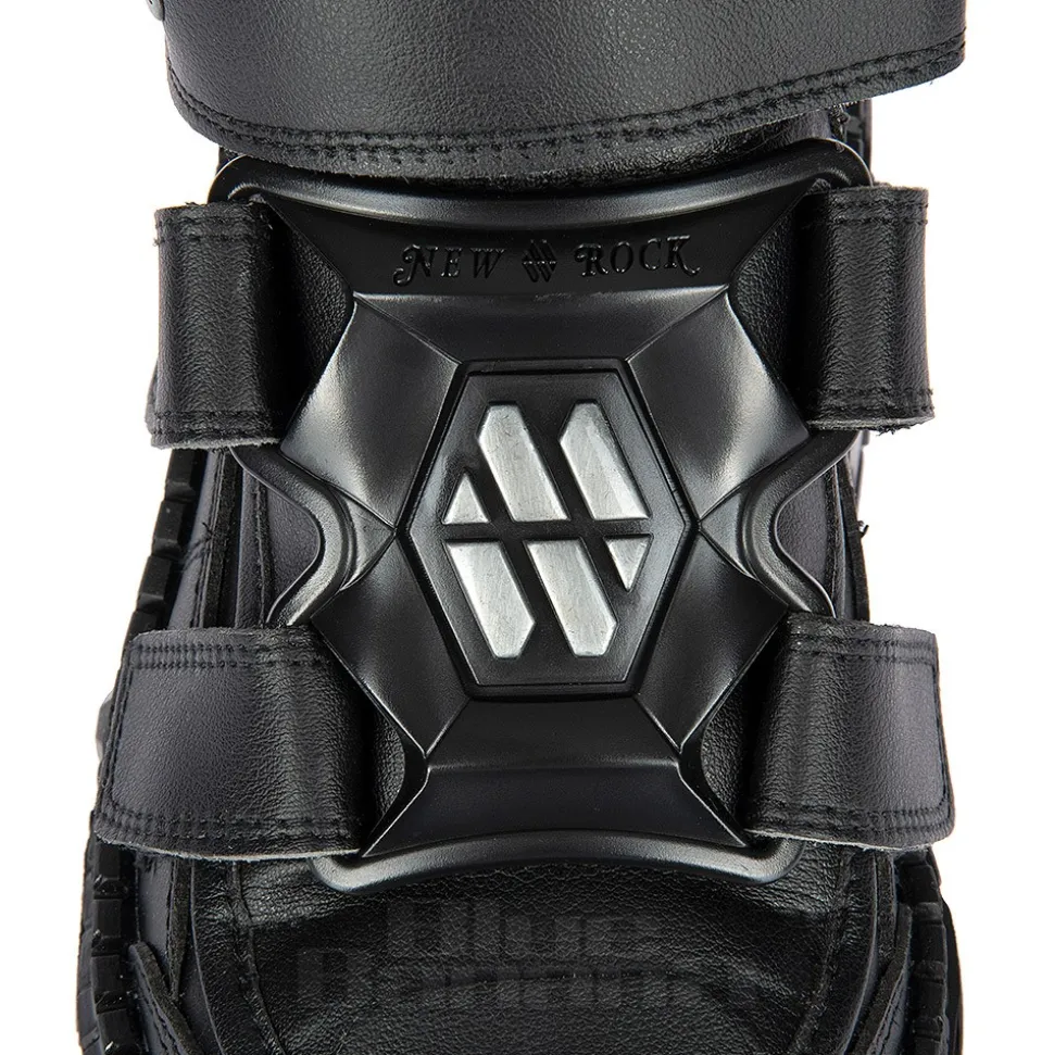 New Rock M.WALL285-V10 Vegan Shoes (Black)