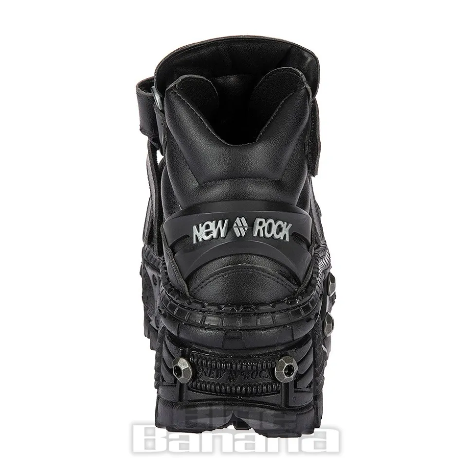 New Rock M.WALL285-V10 Vegan Shoes (Black)