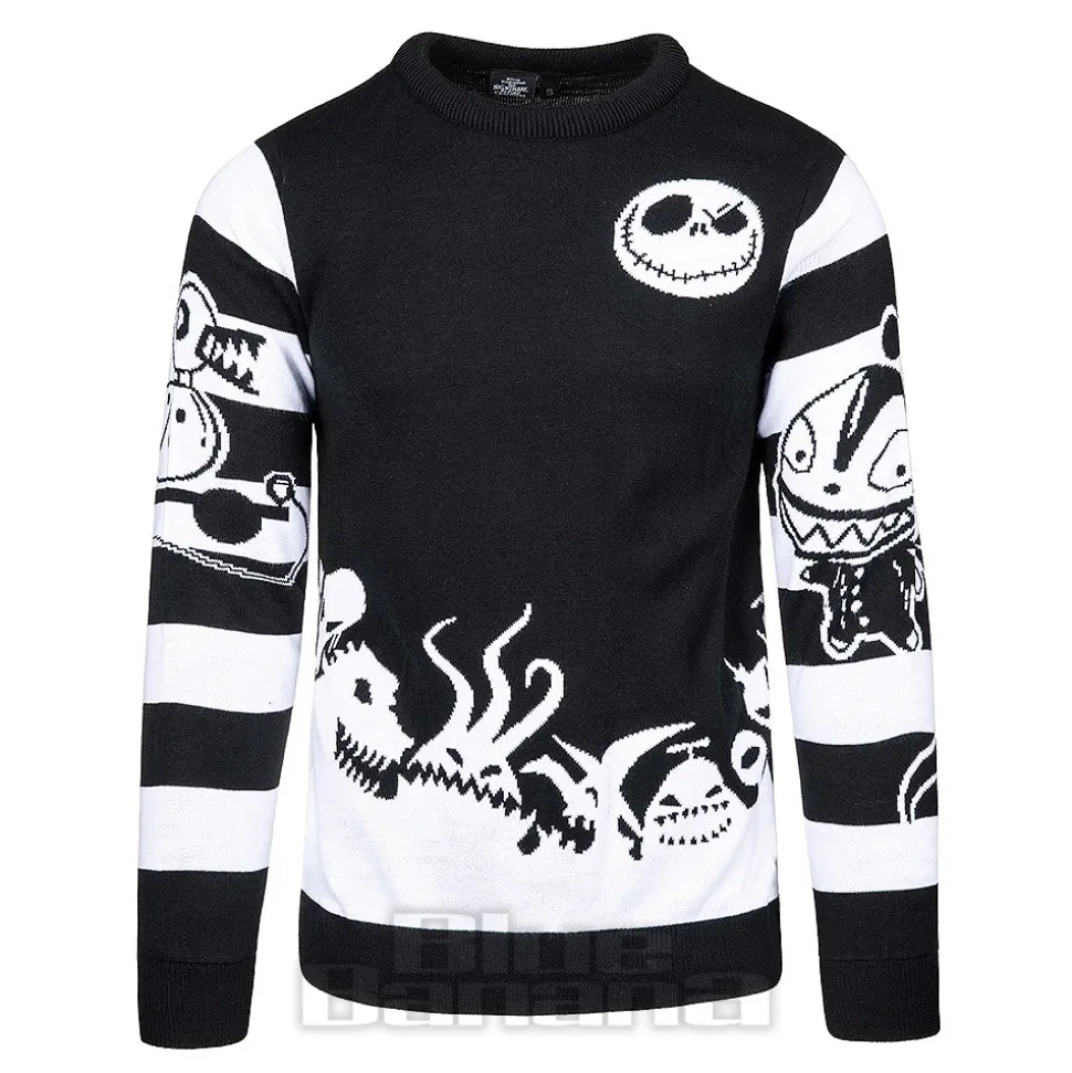 Nightmare Before Christmas Monsters Jumper (Black)