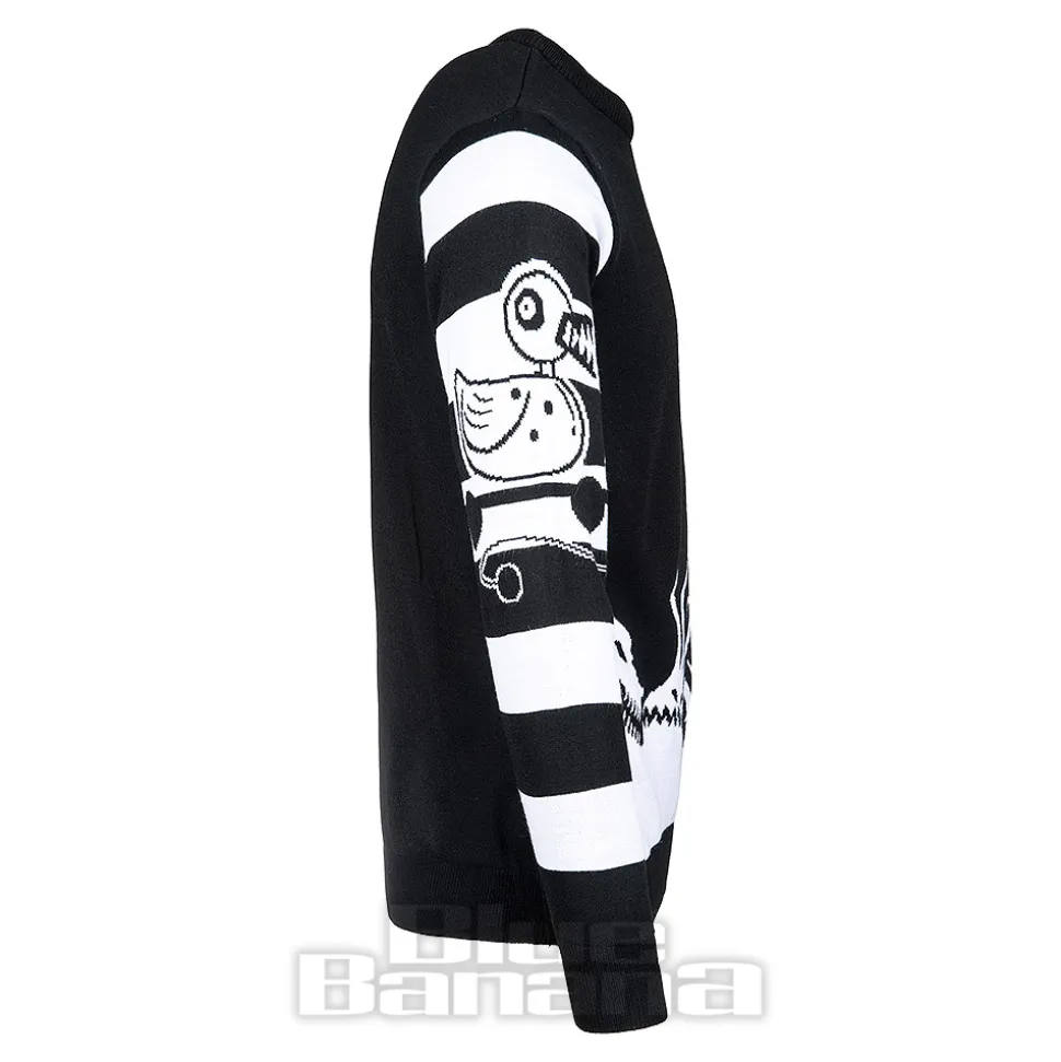 Nightmare Before Christmas Monsters Jumper (Black)