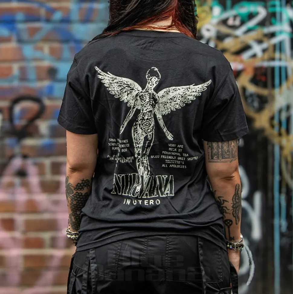 Nirvana In Utero T-Shirt (Carbon)