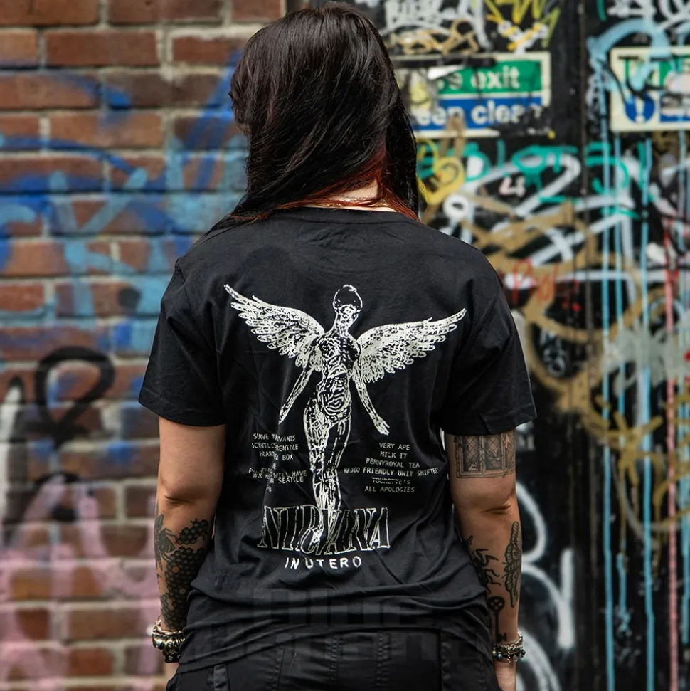 Nirvana In Utero T-Shirt (Carbon)