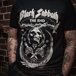 Official Black Sabbath The End Tour T Shirt (Black)