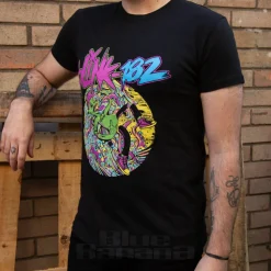 Official Blink 182 Overboard Event T Shirt (Black)
