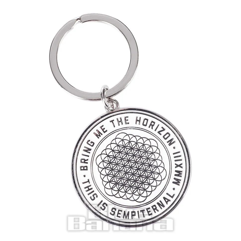 Official Bring Me The Horizon Sempiternal Keychain (White)