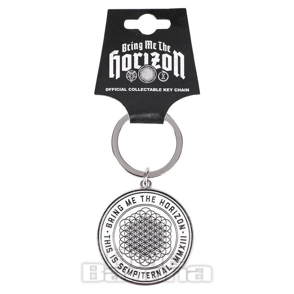 Official Bring Me The Horizon Sempiternal Keychain (White)