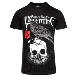 Official Bullet For My Valentine Raven T Shirt (Black)