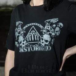 Official Disturbed Beware The Vultures T-Shirt (Black)