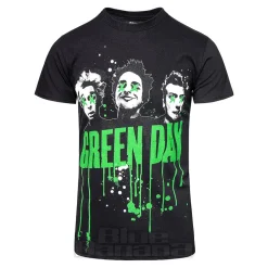 Official Green Day Drips T Shirt (Black)