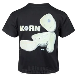 Official Korn Doll Issues Crop Top (Black)