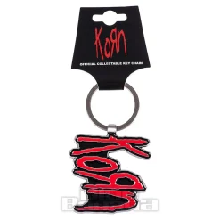 Official Korn Logo Keychain (Red)