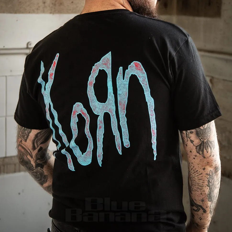Official Korn SOS Doll T Shirt (Black)