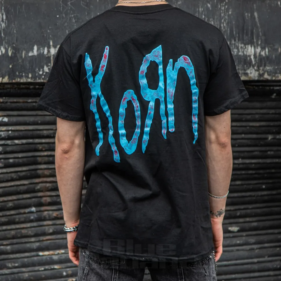 Official Korn SOS Doll T Shirt (Black)