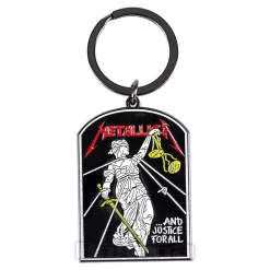 Official Metallica Justice For All Keychain (Multicolour)